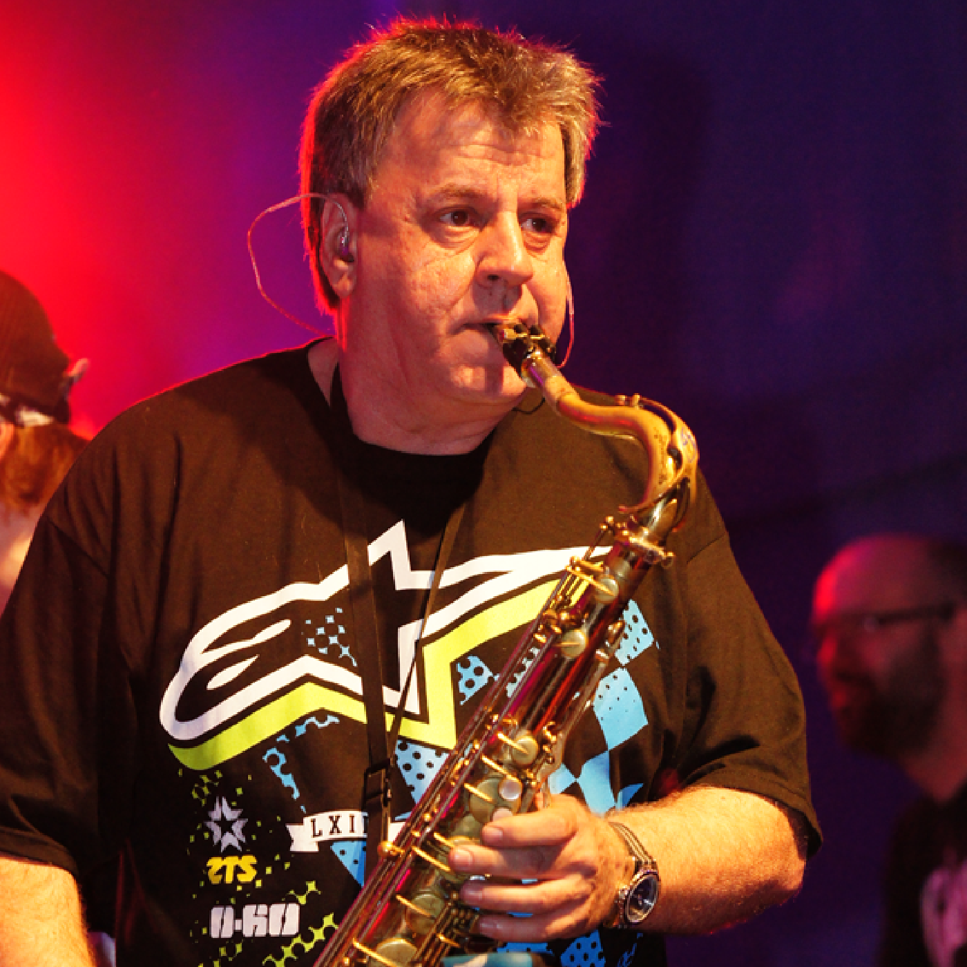 Gilles Lauzon, saxophoniste et claviériste